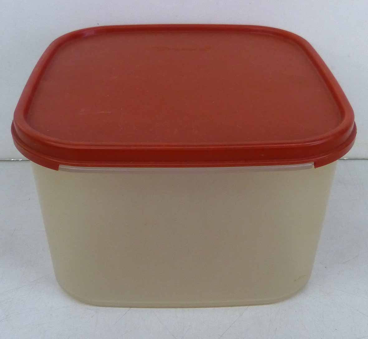 ☆Tupperware タッパーウェア デコレーター/スクエア型/メジャーミックス 調理道具/保存容器 4点セット USED品☆_画像6