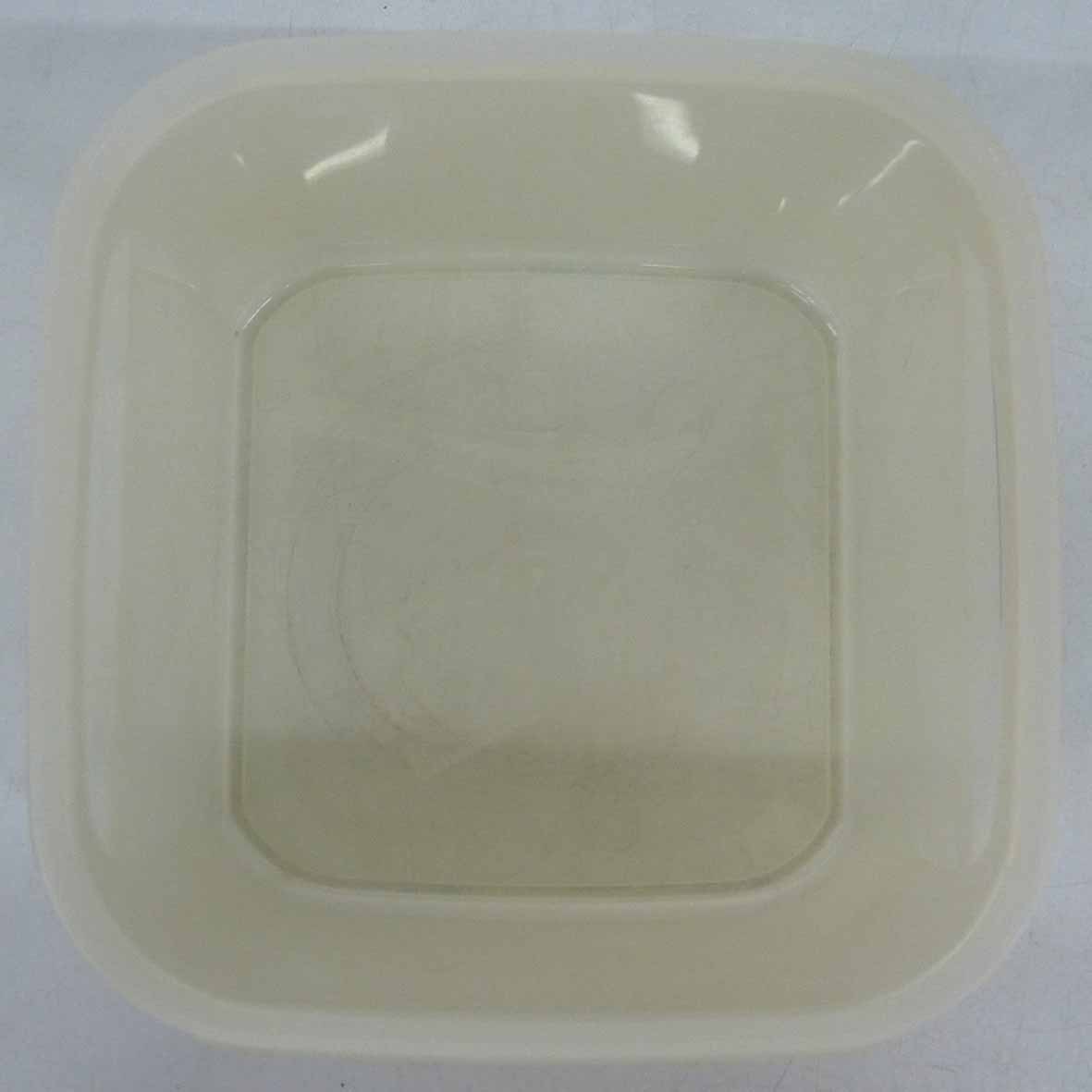 ☆Tupperware タッパーウェア デコレーター/スクエア型/メジャーミックス 調理道具/保存容器 4点セット USED品☆_画像7