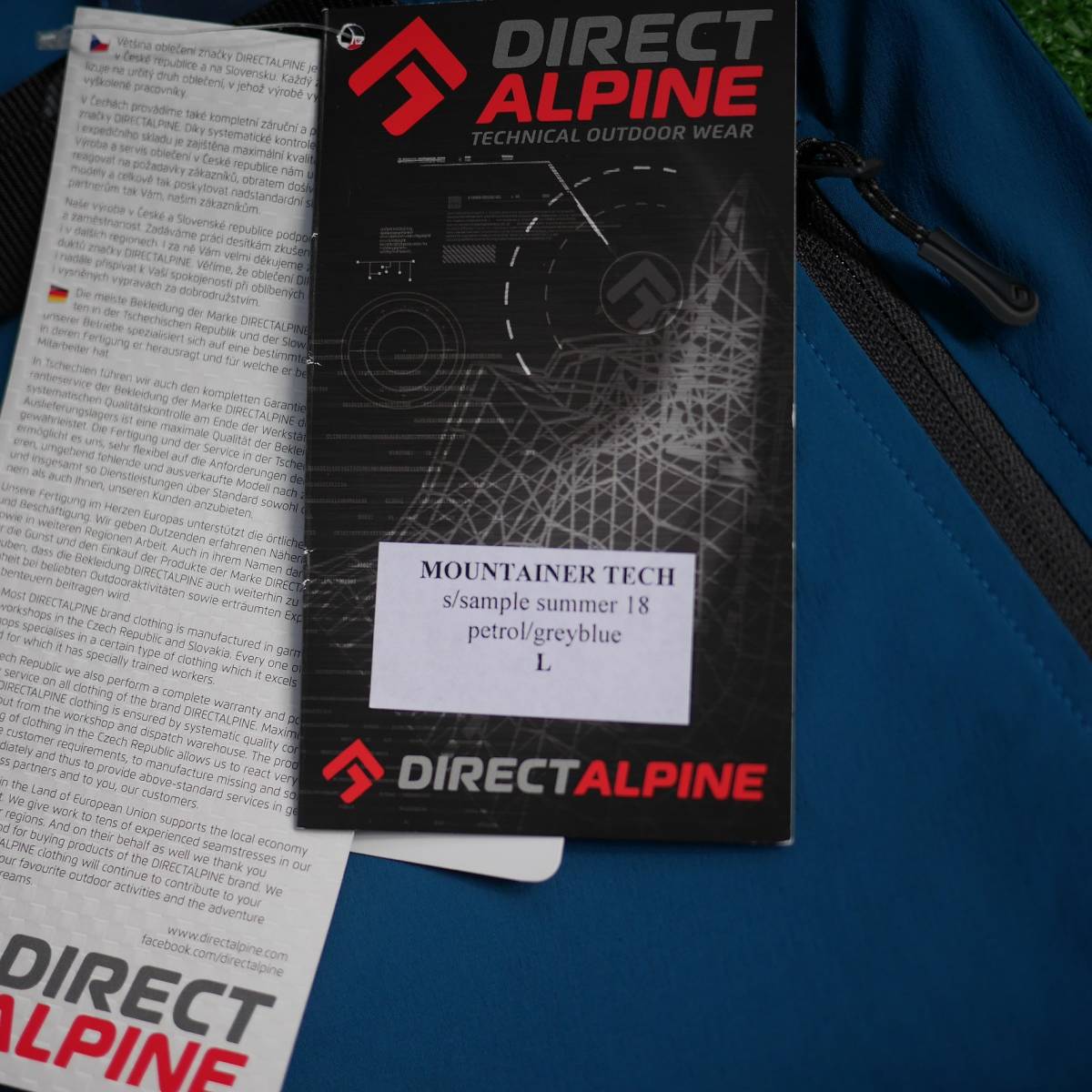 Direct Alpine メンズパンツ/MOUNTAINER TECH/トレッキングパンツ/ petrol/greyblue /Lサイズ /ダイレクトアルパイン_画像4