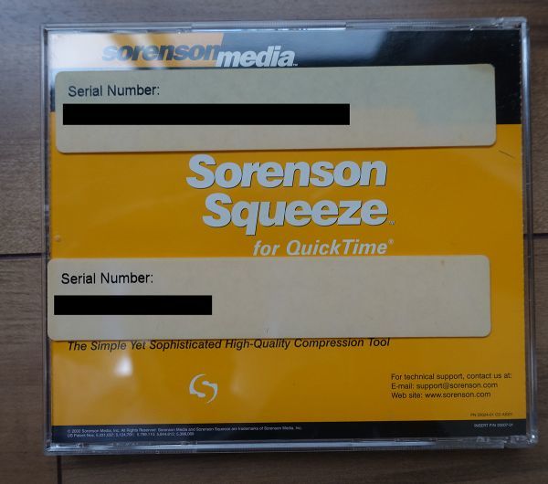 Sorenson Squeeze Mac animation conversion soft 