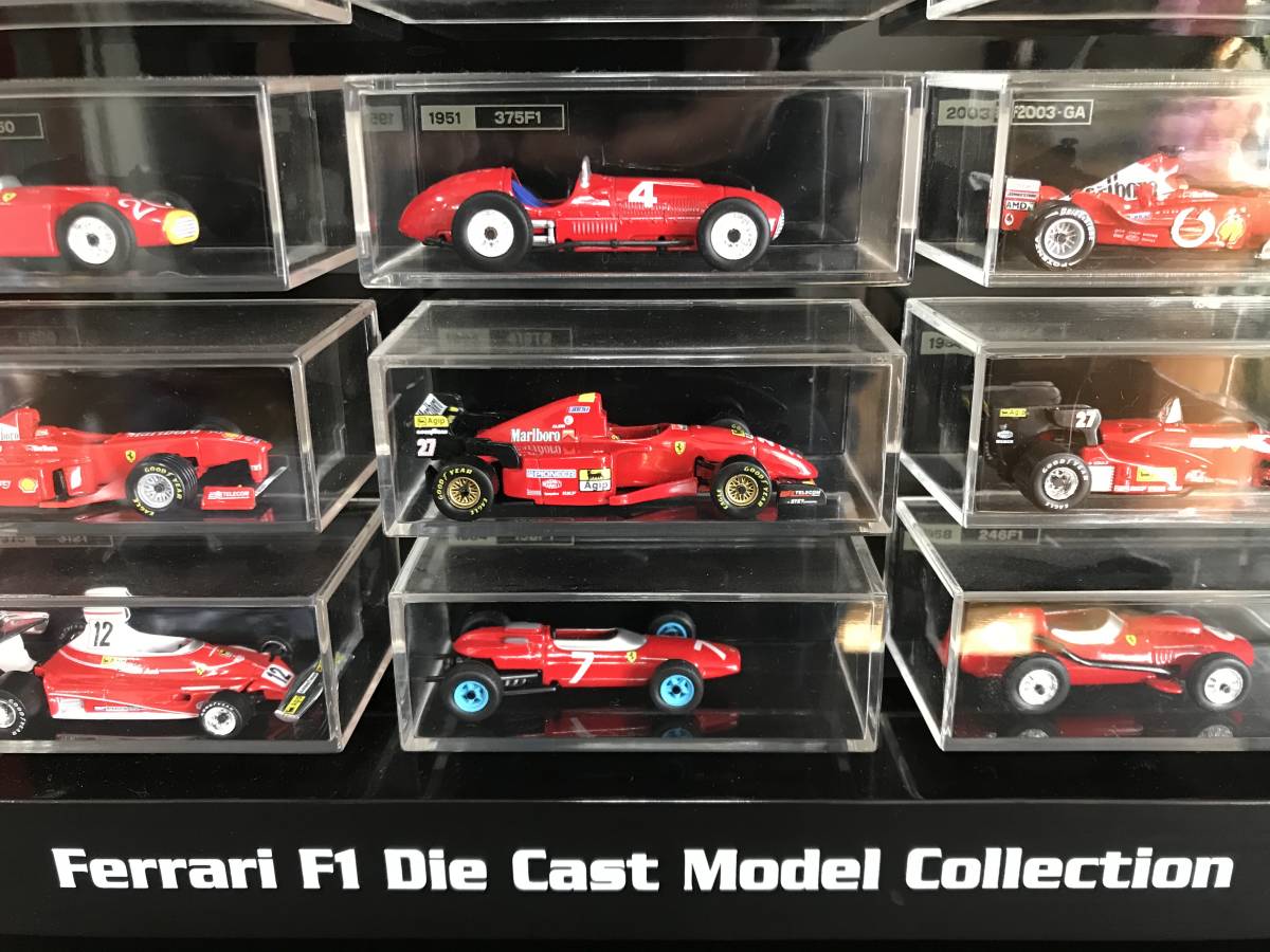 **Ferrari 1/64  Kyosho x Dydo Vol.1 and Vol.2 Complete 20 Carslot Track No.Free