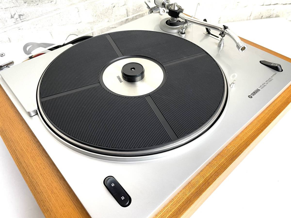 特上品】音出し確認済☆YP-700C☆YAMAHA☆レコードプレーヤー☆ベルト