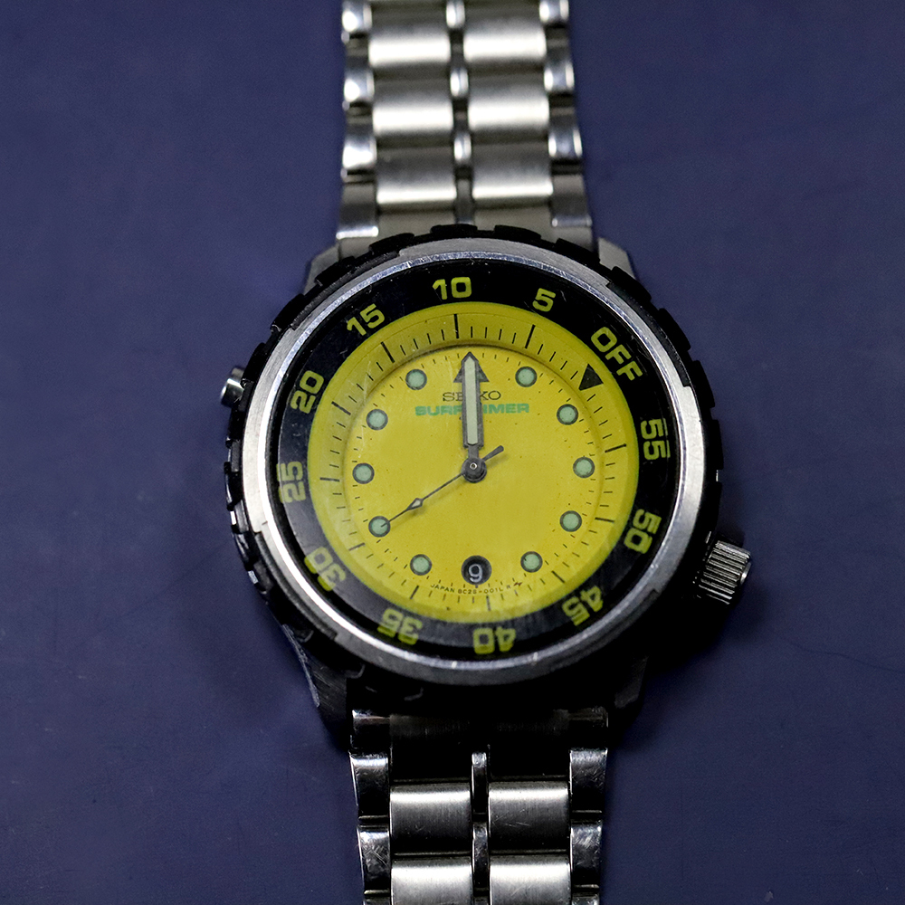 【SEIKO】サーフタイマー【美品】 Yahoo!オークション - SEIKO セイコー SURF TIMER サーフ
