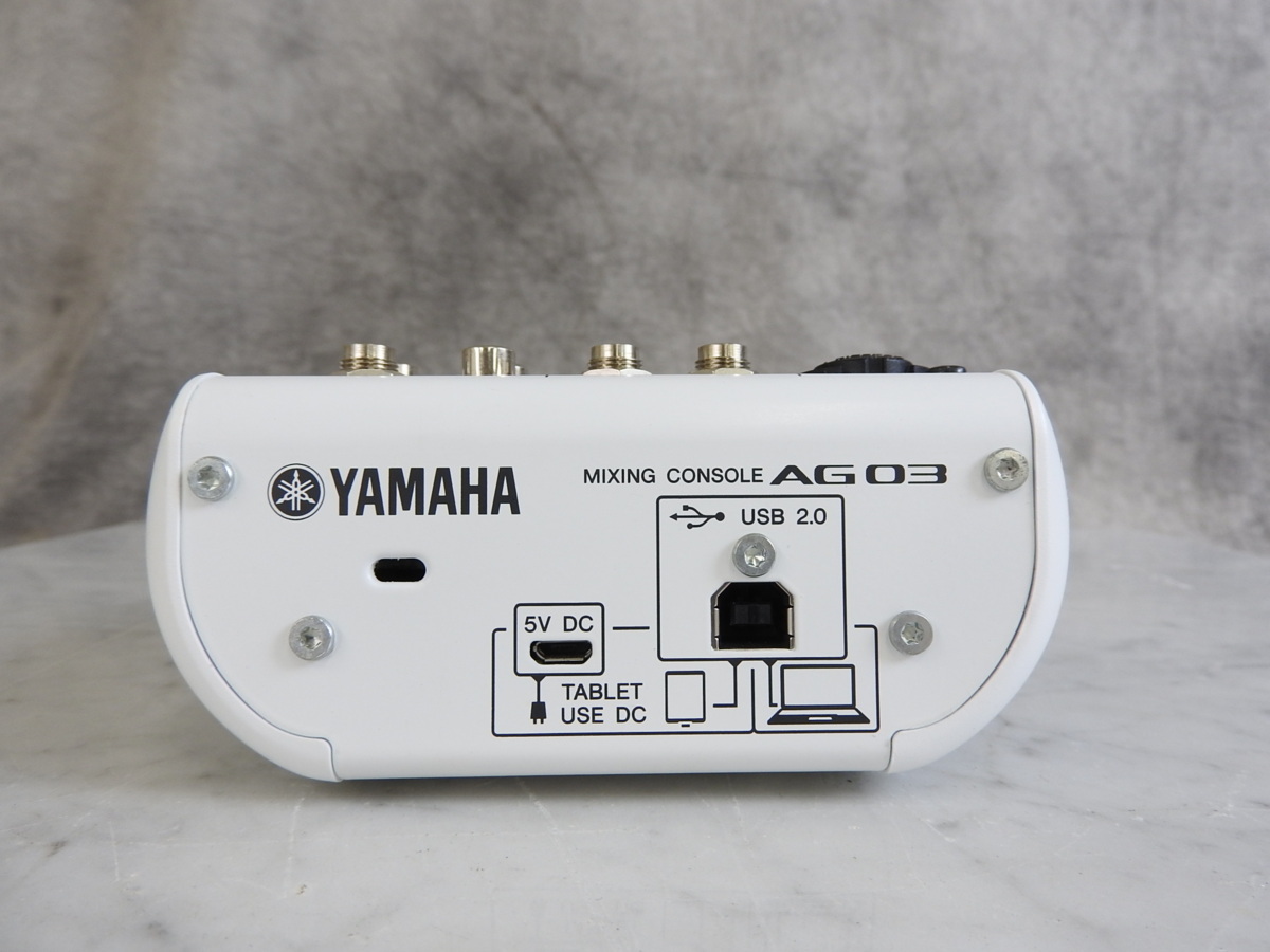 ☆ YAMAHA ヤマハ AG03 ウェブキャスティング ミキサー | laninternet