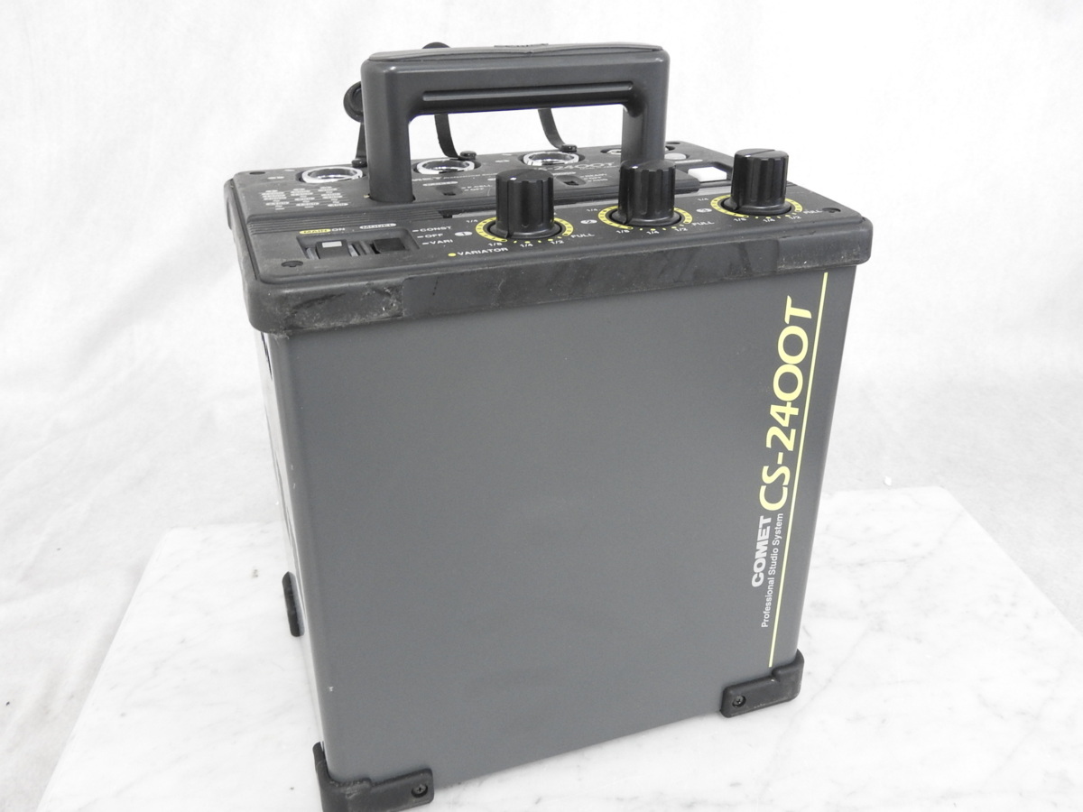 Yahoo!オークション - COMET コメット CS-2400T ストロボ 電源 Yahoo!オークション - COMET コメット CS-2400T ストロボ 電源