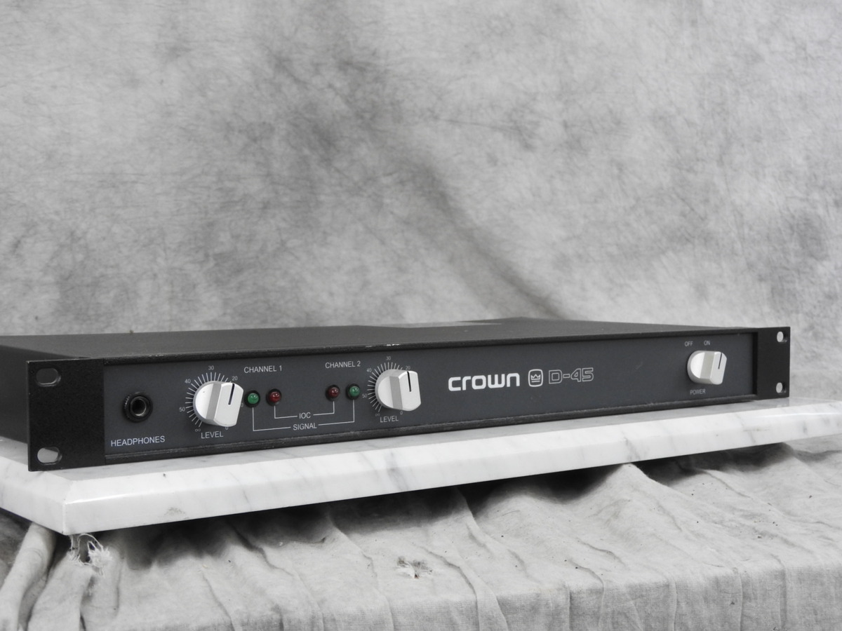 CROWN Ｄ-45 パワーアンプ-