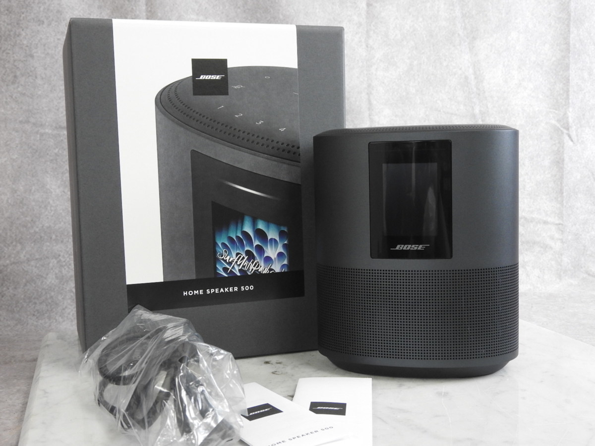 ☆BOSE ボーズ スマートスピーカー Home Speaker500 423888 箱付き①