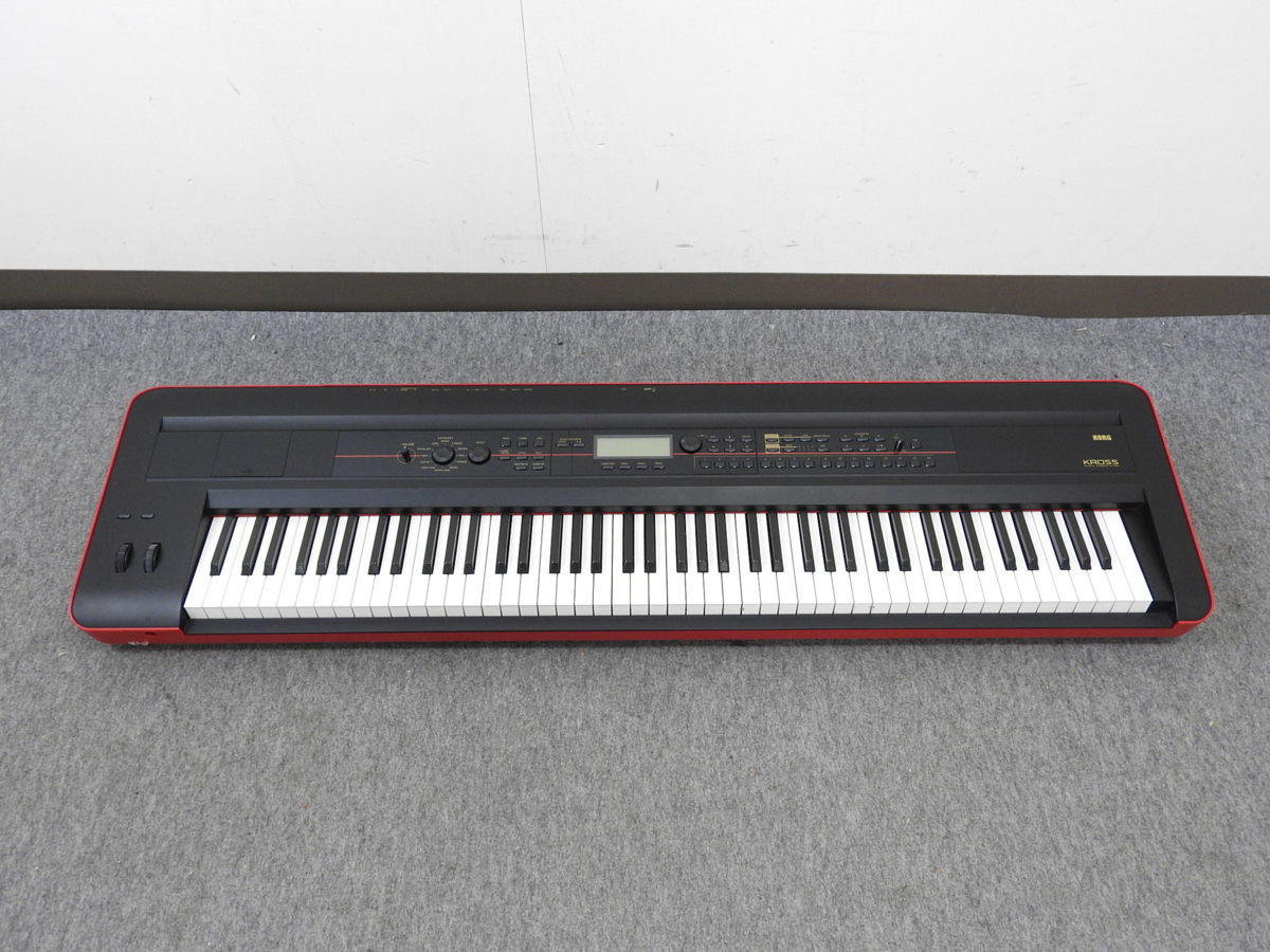 Yahoo!オークション - ☆ KORG コルグ KROSS-88 シンセサイザー ケ...
