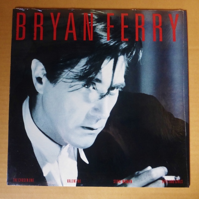 BRYAN FERRY「BOYS AND GIRLS」米ORIG [FERRY写真表ジャケ] シュリンク美品_画像1