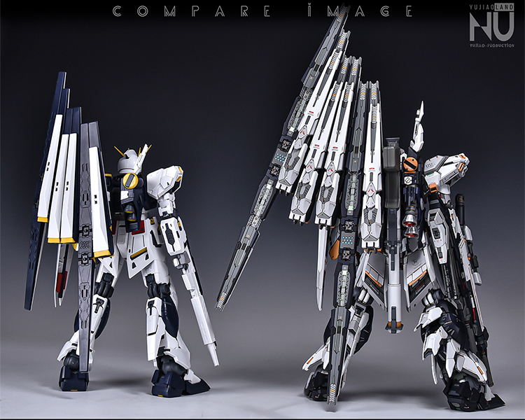 YUJIAOLAND 1/100 MG vガンダム 改造パーツ ガレージキット 未組立 YUJIAOLAND 1/100 MG vガンダム 改造パーツ ガレージキット 未組立