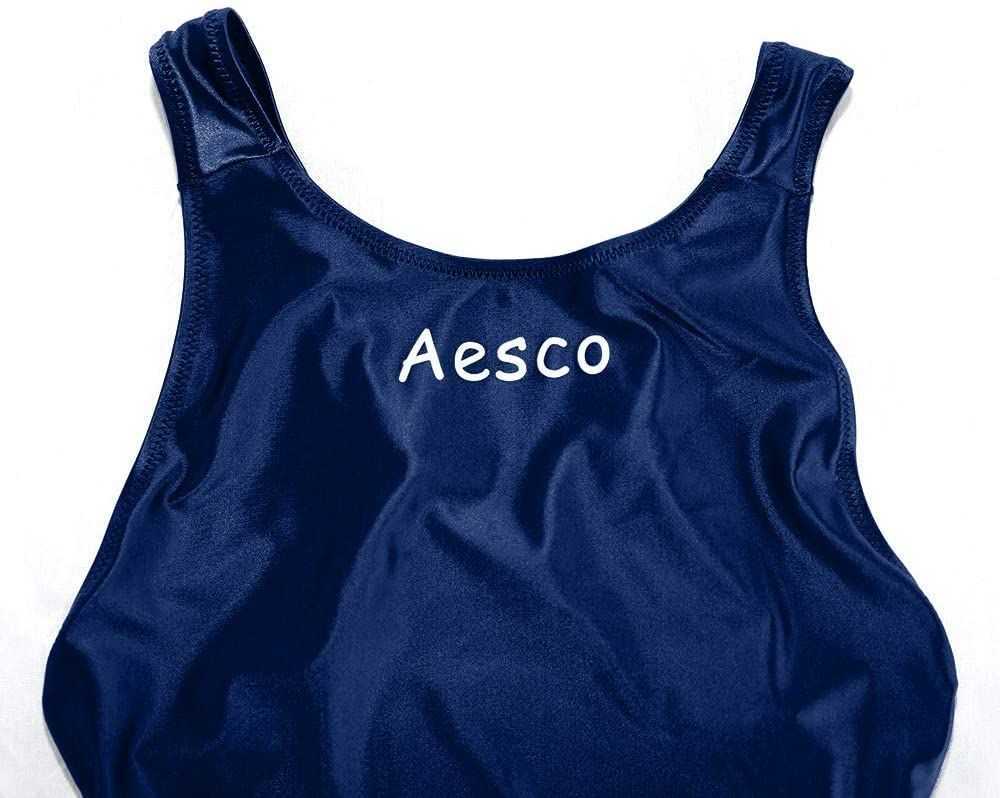 AESCO 純正品 競泳水着 Tバック エロカワ 光沢 スベスベの画像4