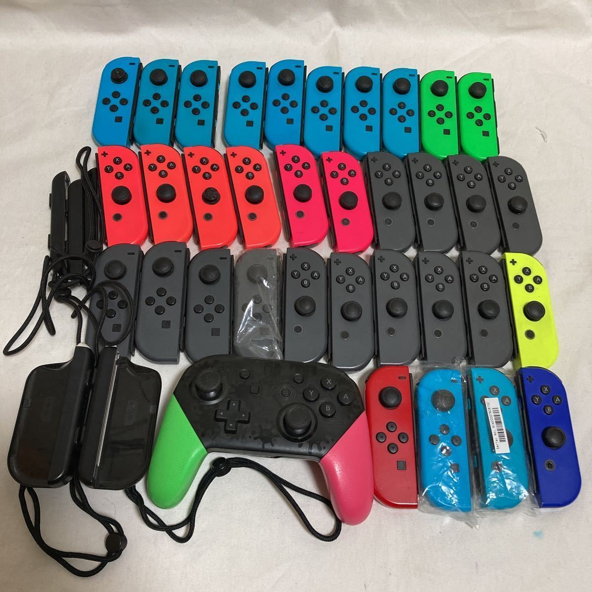 Nintendo Switch 任天堂Switch Joy-Con ジョイコン 34個 スプラ