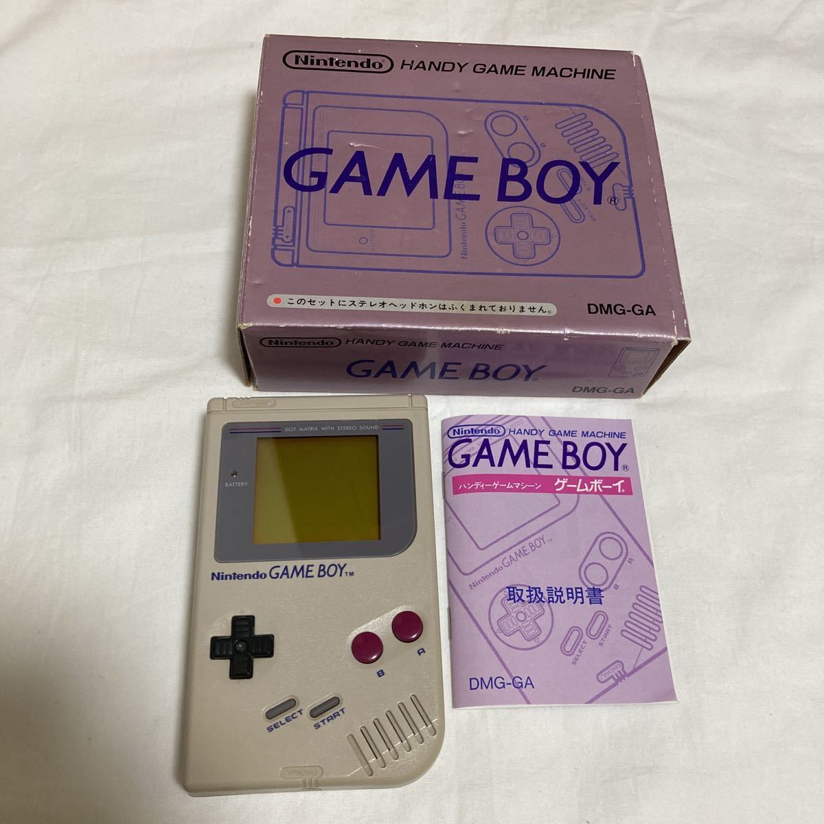 セール】 ゲームボーイ箱付き Nintendo DMG-GA ソフト3点セット 動作