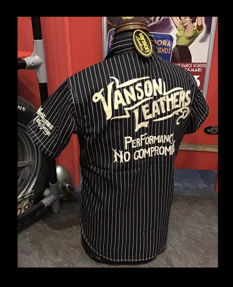 男性に人気! バンソン☆新品☆2201☆シャツ【XLサイズ】WABASH☆ALR55☆NVSS-2201☆正規取り扱い店☆VANSON☆ネバーマインド☆アメリカンロングリバー55 XLサイズ以上 - codecam.be
