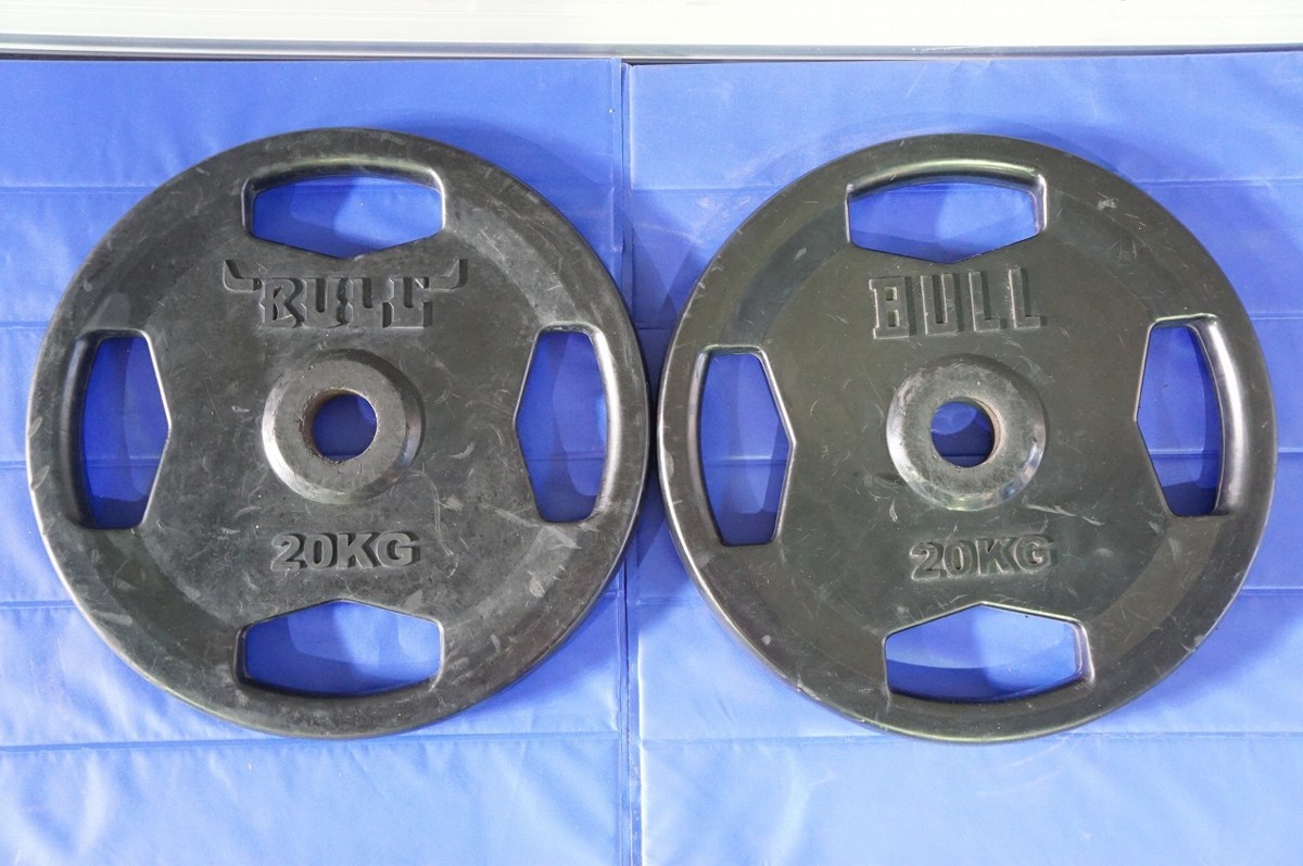 超ポイントバック祭】 ブル(BULL) ② 15kg×1枚 ラバープレート - ウエイトトレーニング 超ポイントバック祭】 ブル(BULL) ② 15kg×1枚 ラバープレート - ウエイトトレーニング