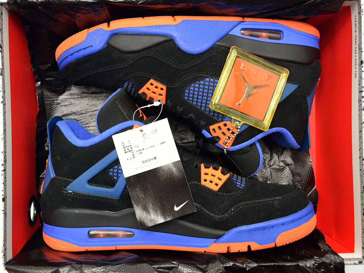 新品未使用 国内正規 NIKE AIR JORDAN 4 RETRO 【CAVS】 CLEVELAND CAVARIERS エア ジョーダン 4 レトロ キャブス NBA 027 26.5_画像6