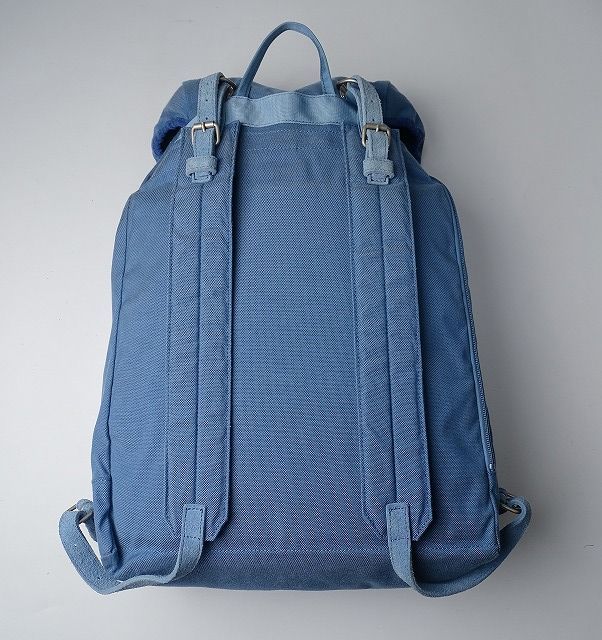hobo ホーボー Nylon Cotton Oxford Backpack Cow Suede Leather