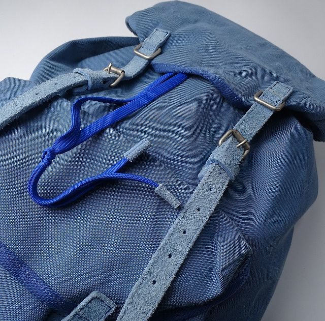 hobo ホーボー Nylon Cotton Oxford Backpack Cow Suede Leather