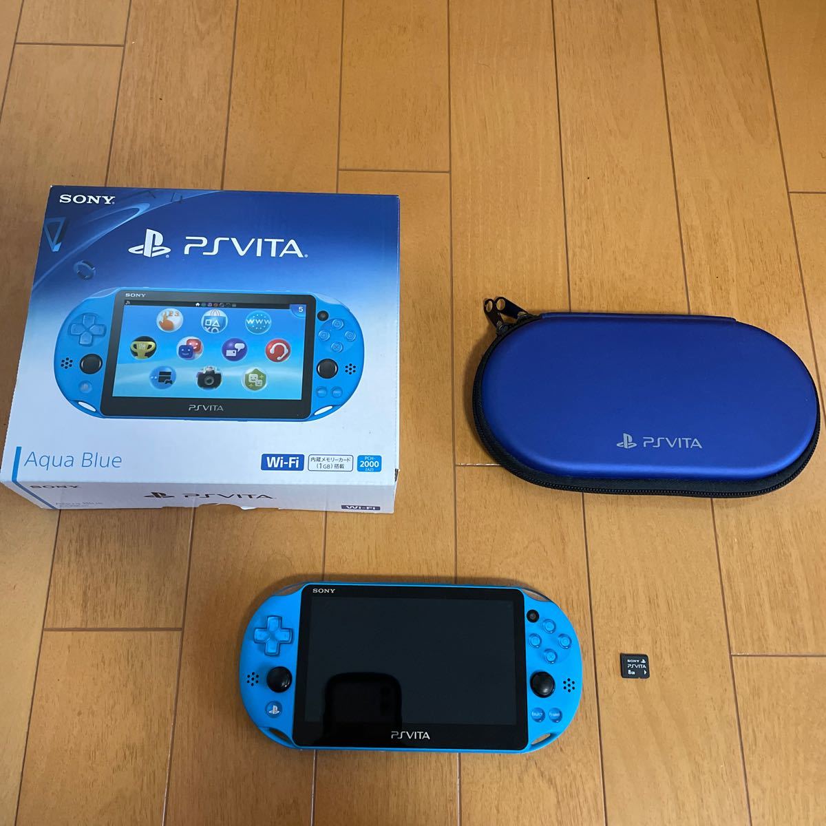 PS Vita PCH-2000 Wi-Fiモデル アクアブルー SONY ジャンク品（¥8,400