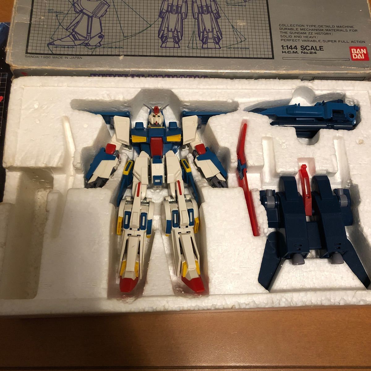 ダブルゼータガンダム   ハイコンプリートモデル　 バンダイ