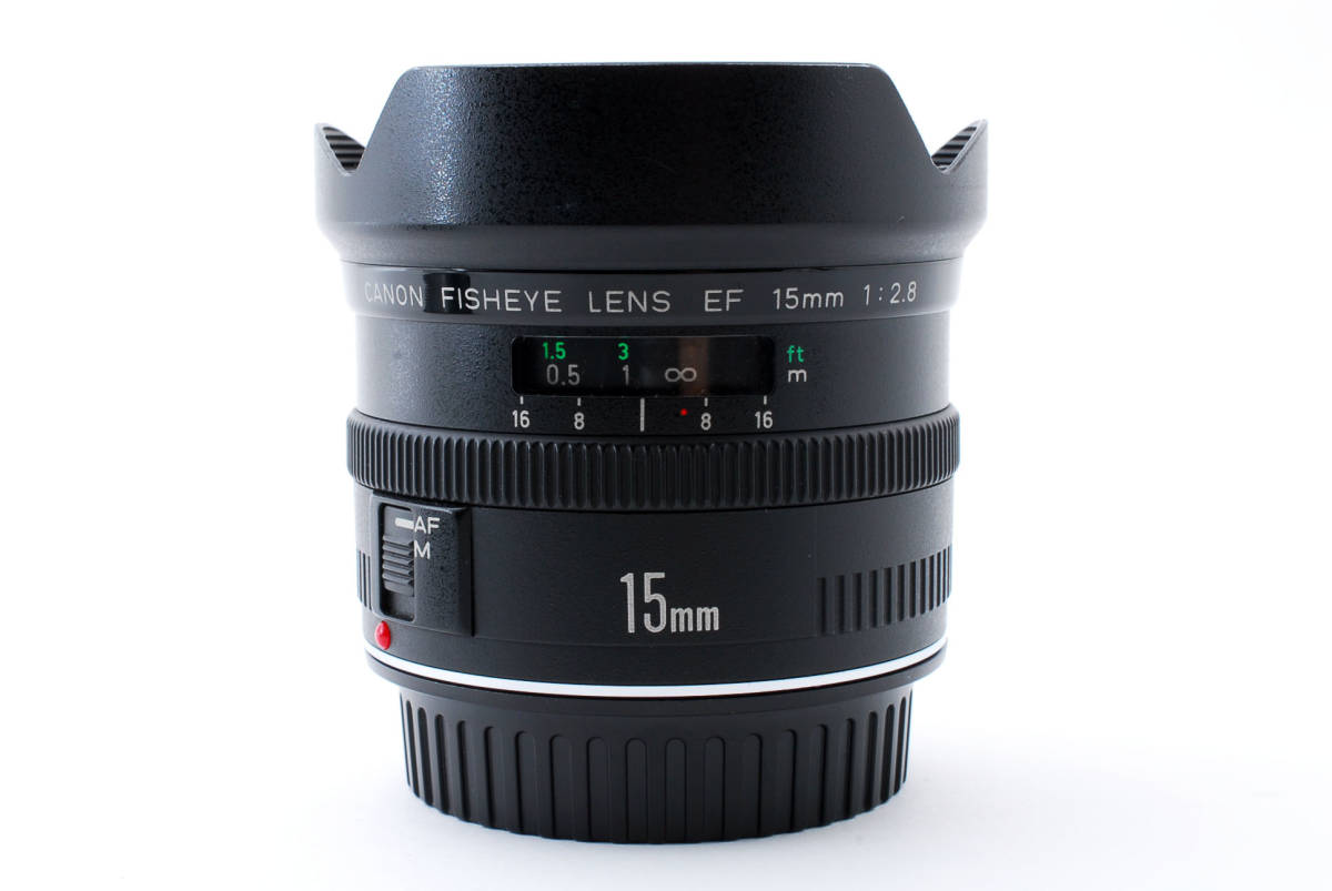 キャノン CANON EF 15mm F2.8 フィッシュアイ FISHEYE LENS