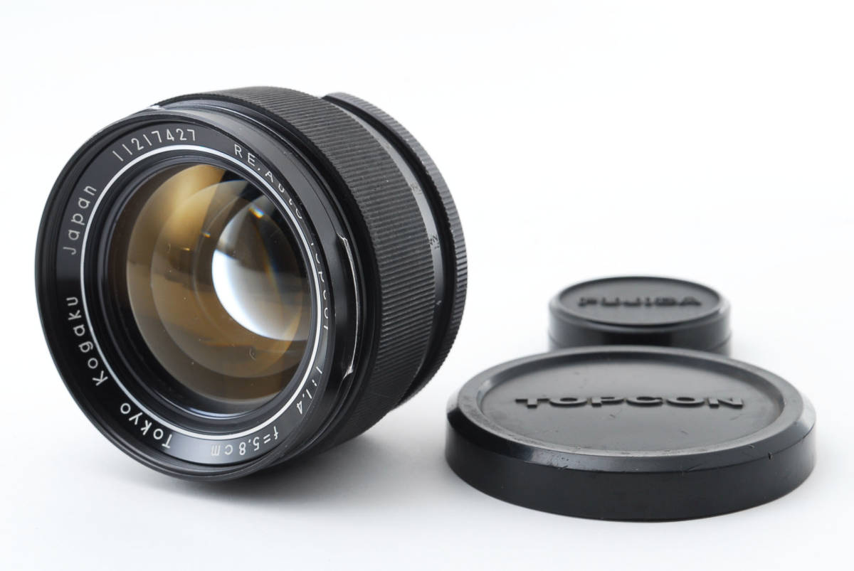 大人気商品 TOPCON RE.Auto-Topcor 5.8cm F1.4 ☆ 完動品! - 通販