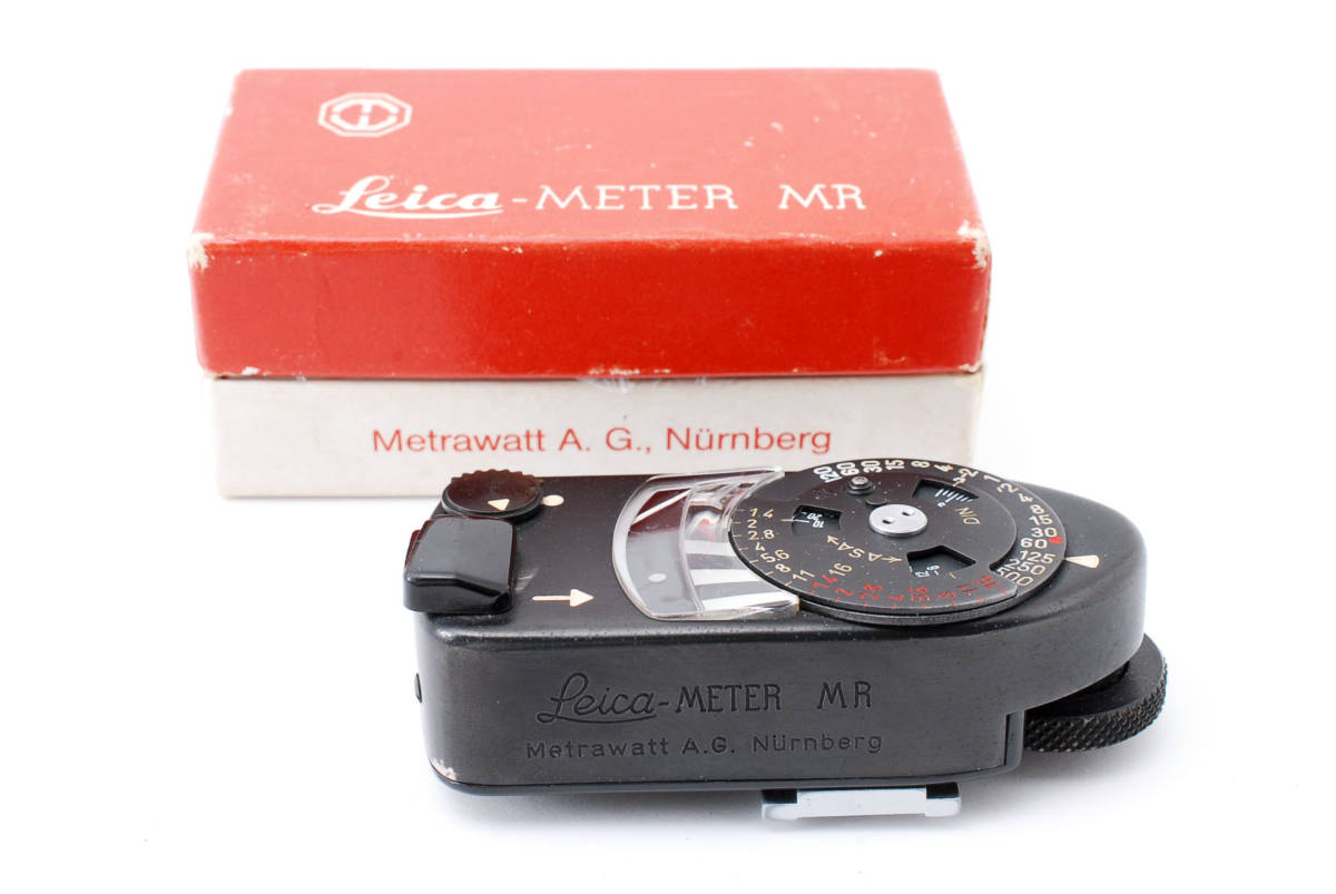 Leica ライカ MR METER MRメーター ブラック 元箱付き