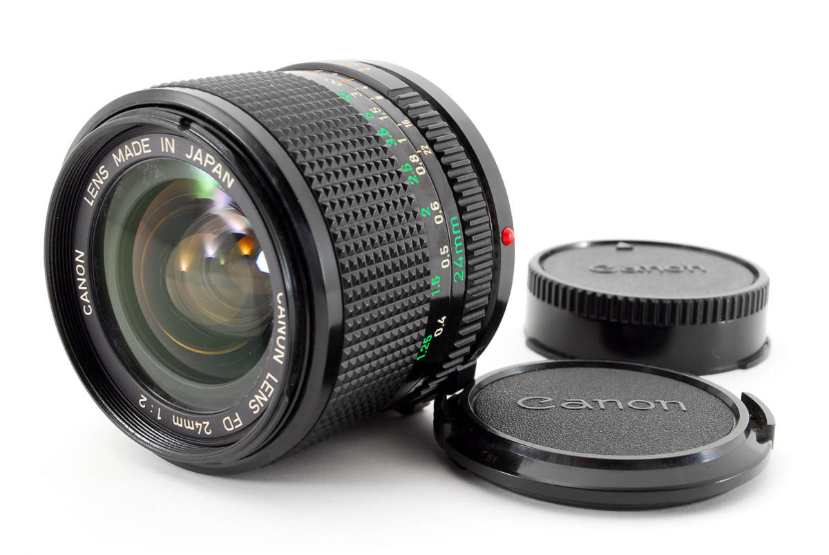 Canon キヤノン CANON LENS NEW FD 24mm F2 FDマウント 広角単焦点 MF