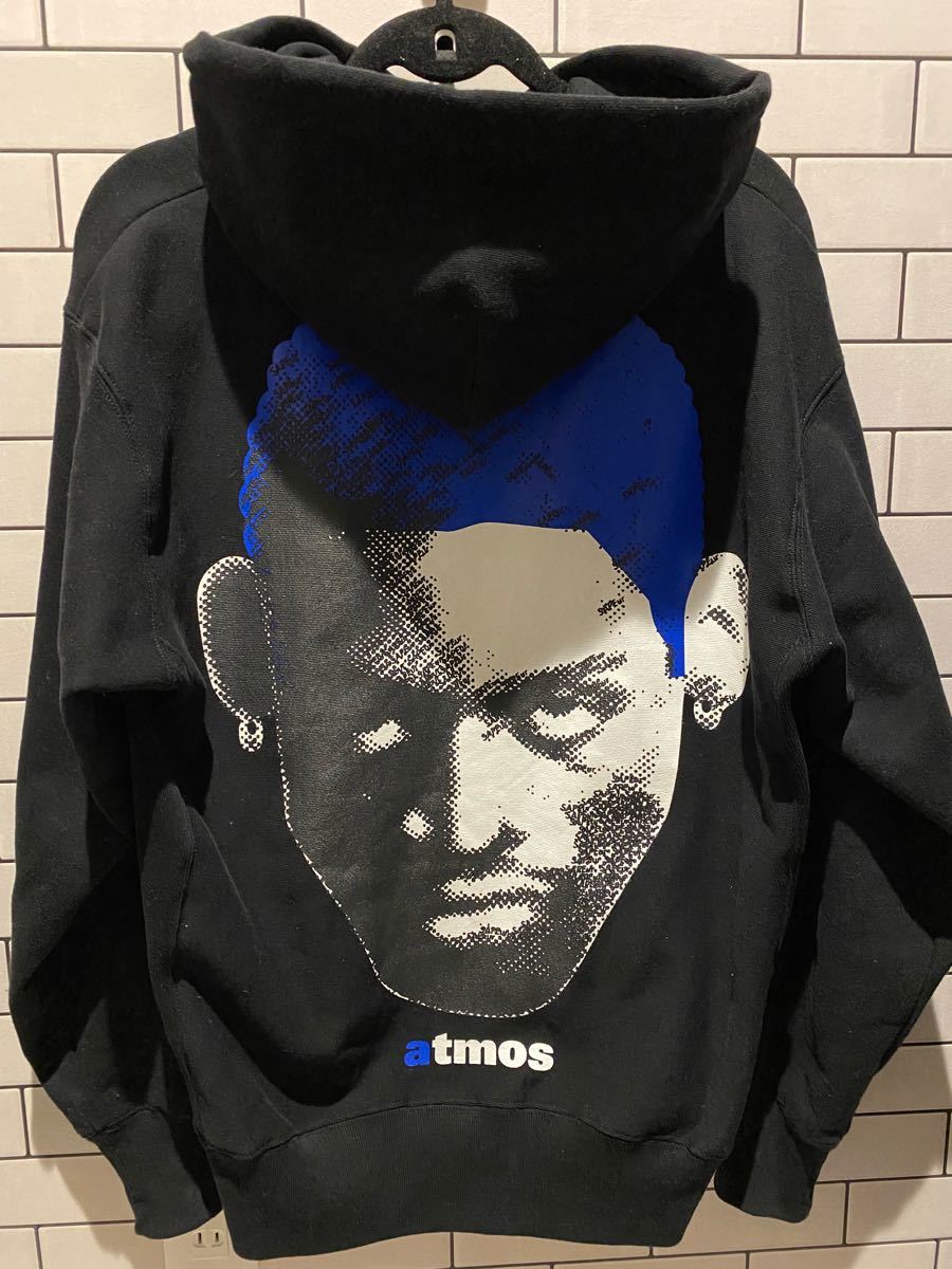 サプール×アトモス HEAD HOODIE ブラック(¥17,500) codas-thompson