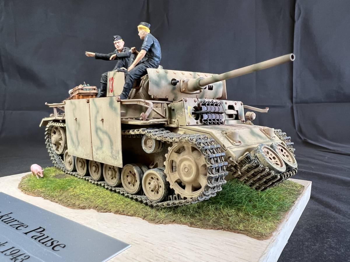 Yahoo!オークション - 1/35 グンゼ産業 3号戦車M型ジオラマ 完成品 Yahoo!オークション - 1/35 グンゼ産業 3号戦車M型ジオラマ 完成品