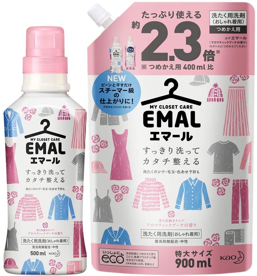桜 印 エマール 洗濯洗剤 アロマティックブーケの香り 詰め替え 特大サイズ 通販