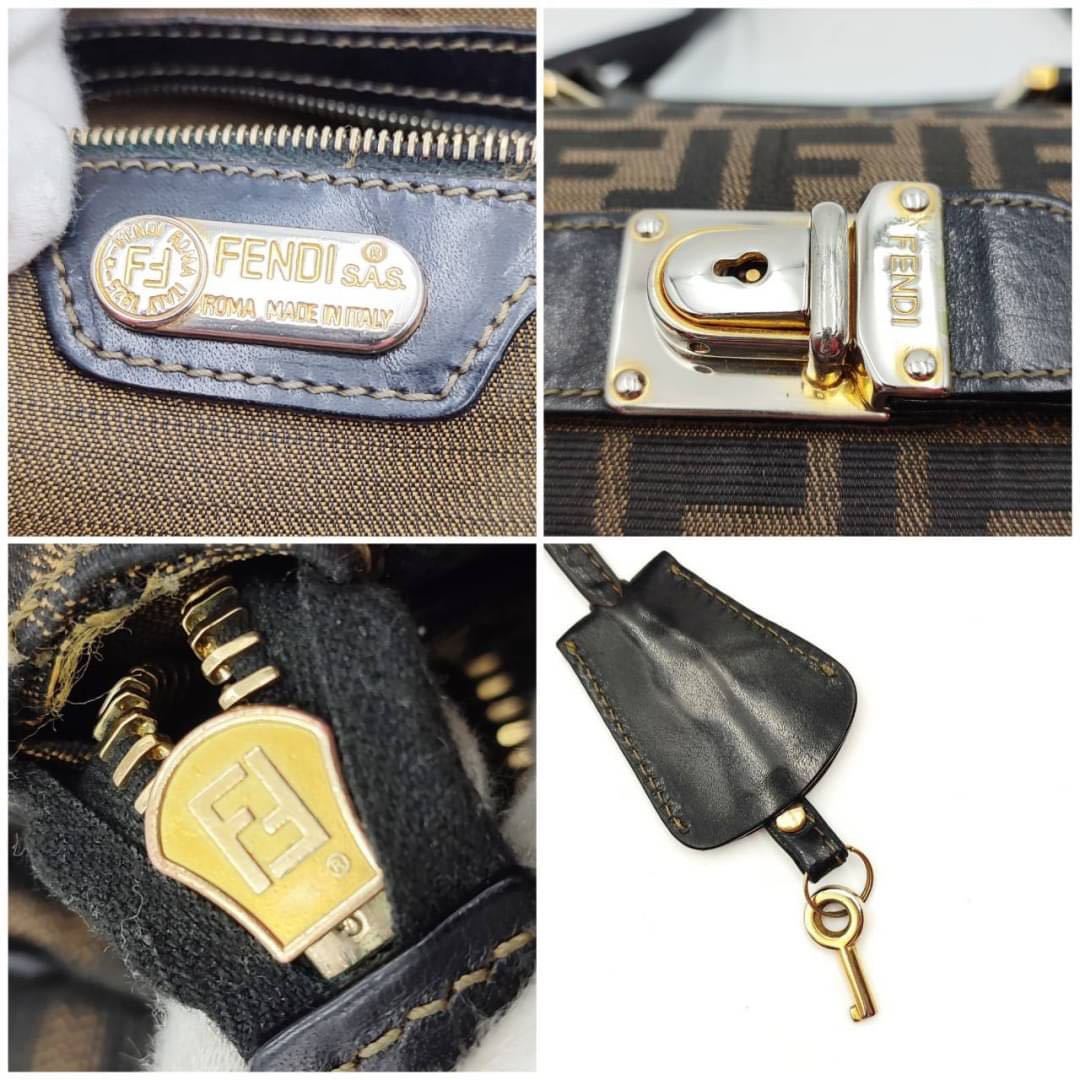 1円~〈極美品〉 バニティボックス FENDI フェンディ トートバッグ