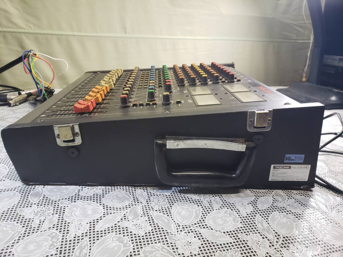 Yahoo!オークション - M208-3再出品 ビンテージ TASCAM タスカム Yahoo!オークション - M208-3再出品 ビンテージ TASCAM タスカム