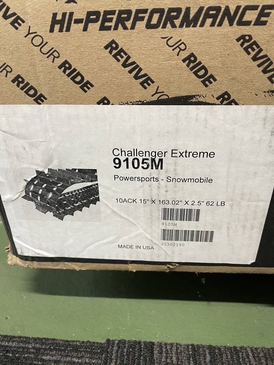  this only price cut 163 Cata camoplast Challenger Extreme 9105M 10ACK 15x163.02x2.5 62LB