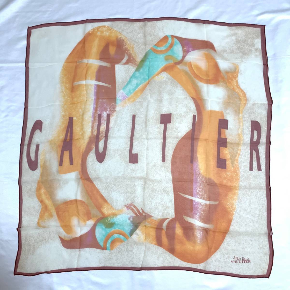 Jean Paul GAULTIER ジャンポール　ゴルチエ ゴルチェ　スカーフ scarf ストール　accessory アーカイブ　archive