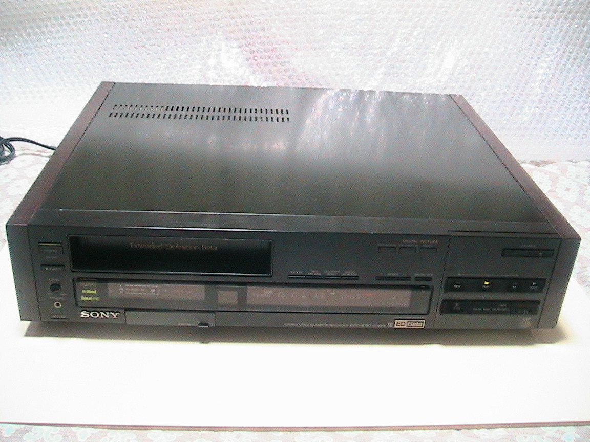 SONYのEDV-5000(整備済み動作美品) SONYのEDV-5000(整備済み動作美品)