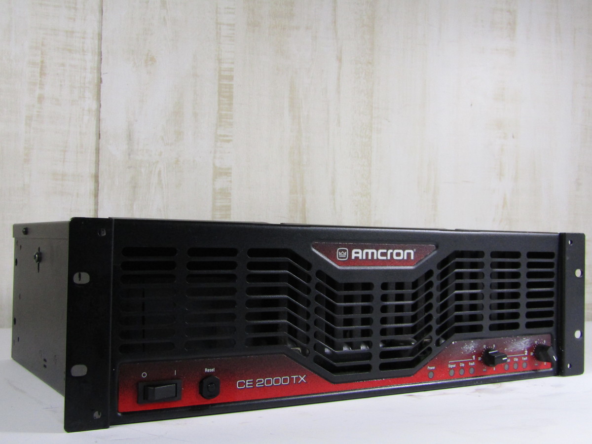 0228-N3-027 AMCRON CE2000 アムクロン パワーアンプ CROWN 0228-N3-027 AMCRON CE2000 アムクロン パワーアンプ CROWN