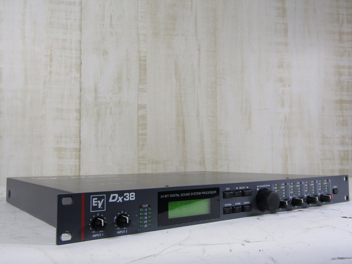 0228-N3-057 ElectroVoice DX38 チャンネルディバイダ― エレクトロ