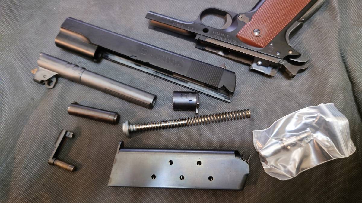 2023年春 ヤフオク! - 美品 CAW 南部式自動拳銃 大型 乙 •陸式 2869 モ