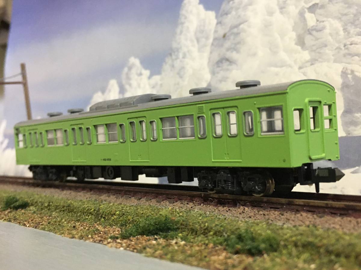 N978)KATO 103系 モハ102 ウグイス 山手線 関西線 奈良線 赤羽線 横浜