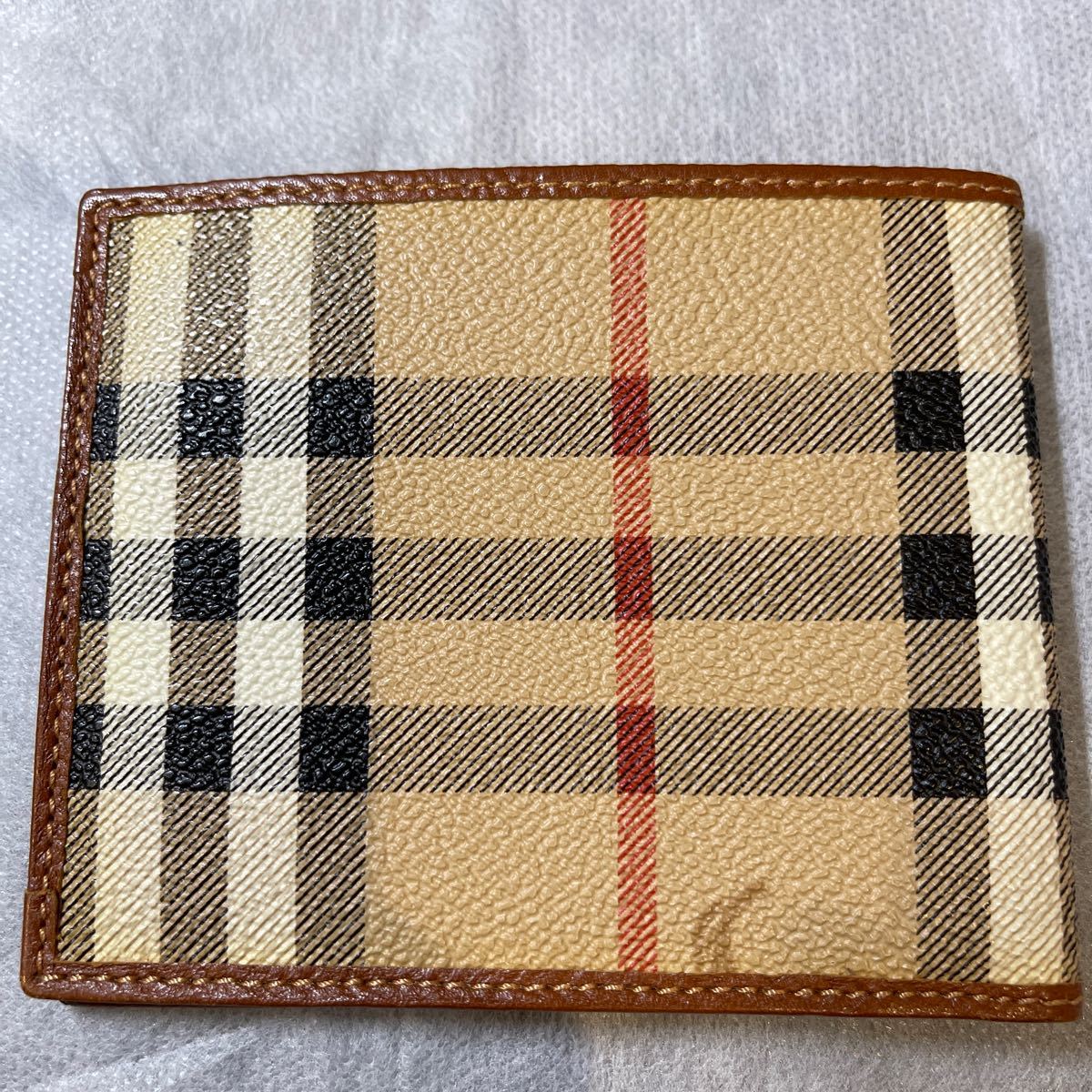 Burberry バーバリー　財布　二つ折り　レア　バーバリーズ時代の財布　新品未使用