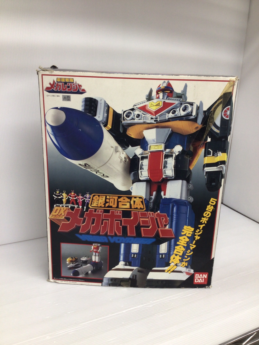 開封品】銀河合体 DXメガボイジャー 電磁戦隊メガレンジャー 【箱 状態