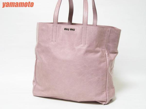  free shipping miu miu MiuMiu tote bag car fVITELLO light purple MUGHETTO RR1759 beautiful goods 
