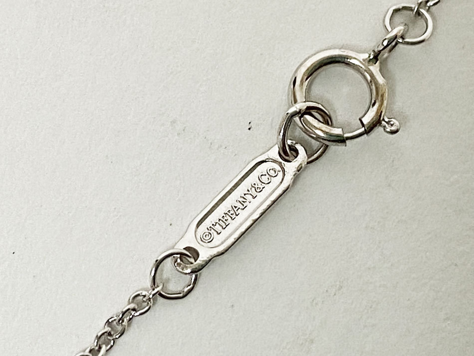 送料無料 TIFFANY&CO. ティファニー メトロ ハート ダイヤ ネックレス
