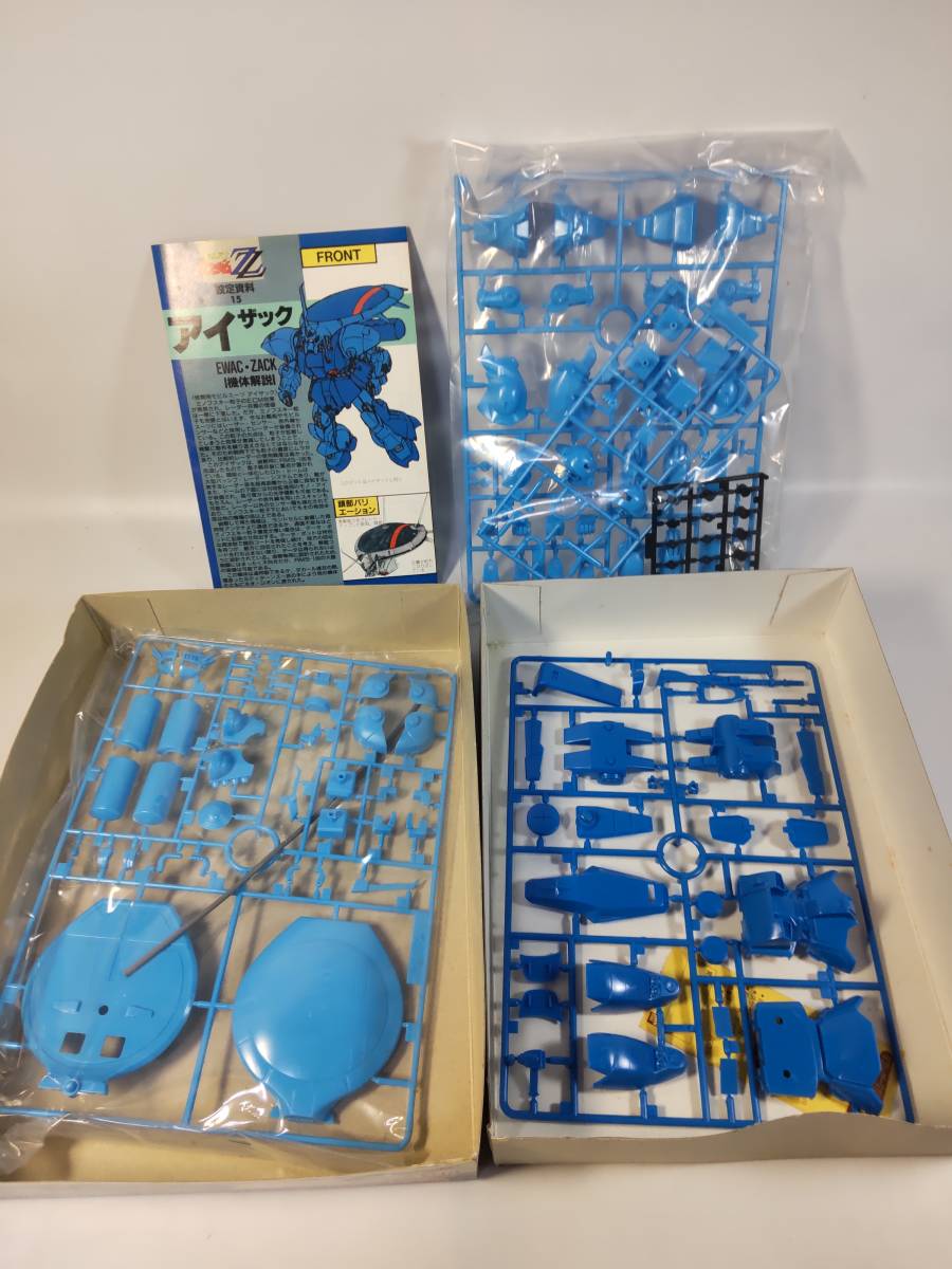 1/144 Isaac .. for MS Mobile Suit ZZ Gundam Bandai used long-term storage not yet constructed plastic model rare out of print 