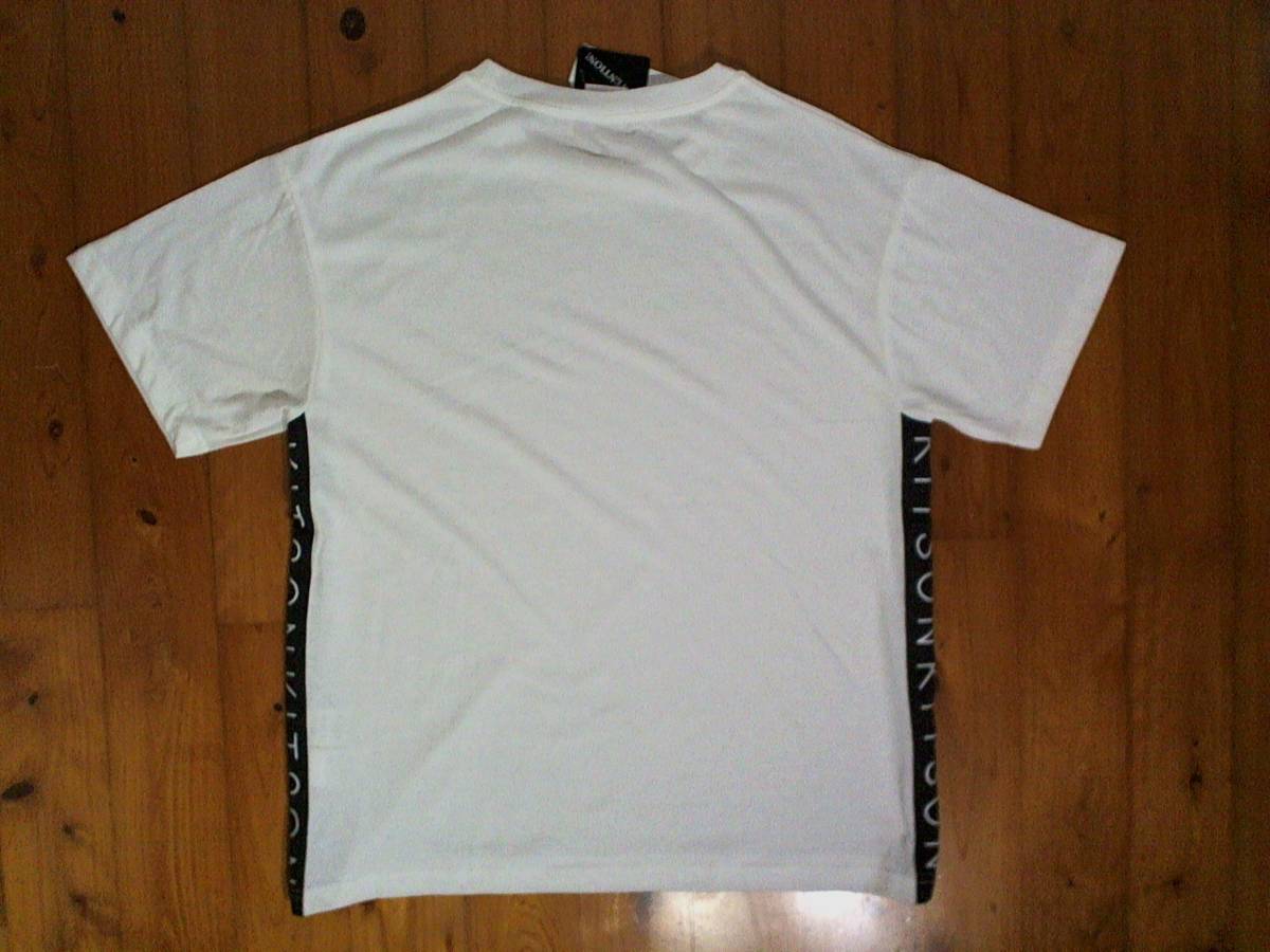 ★新品・未使用品☆キットソン【kitson】半袖Ｔシャツ LL オフホワイト　黒_画像8