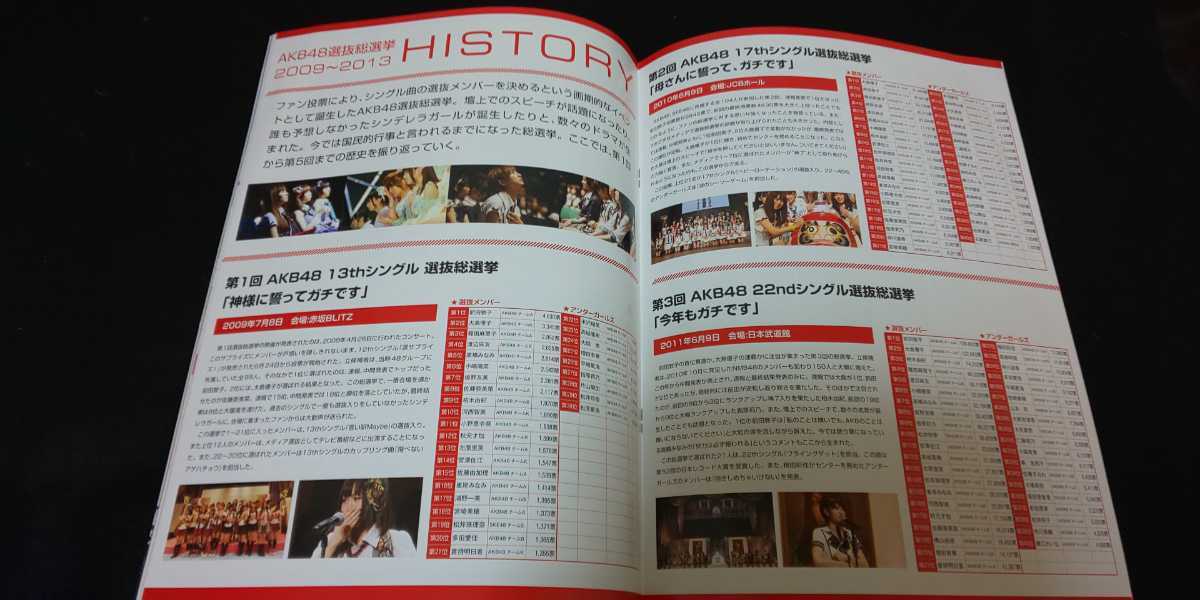 【送料込】2014年『DOCUMENTARY of AKB48　The time has come 少女たちは、今、その背中に何を想う？』映画パンフレット 大島優子 指原莉乃_画像3