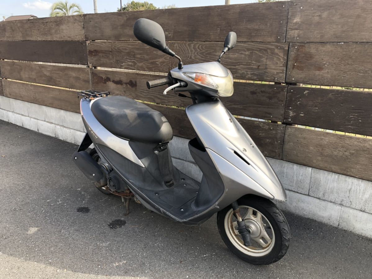 売り切り】 スズキ アドレスV50(CA42A) 始動確認済み 1円スタート