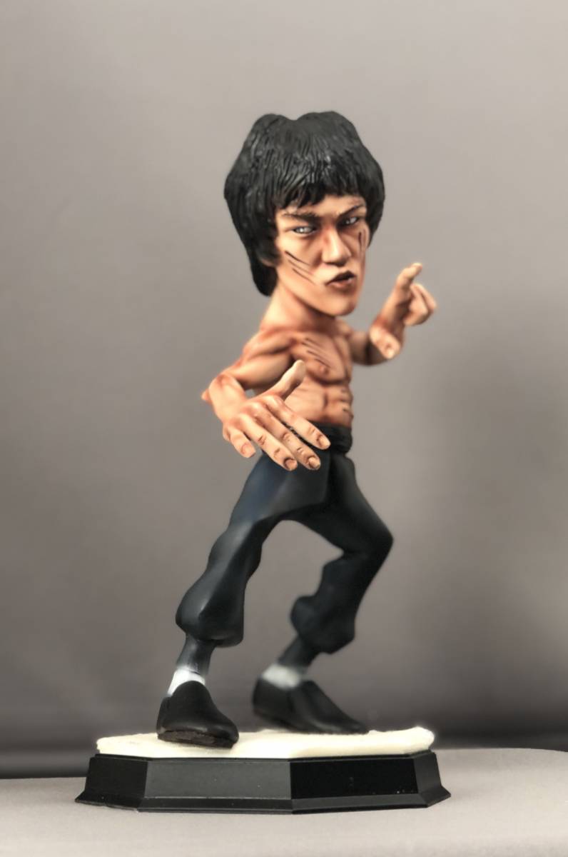 デフォルメガレージキット完成品 燃えよドラゴン ブルース・リーM
