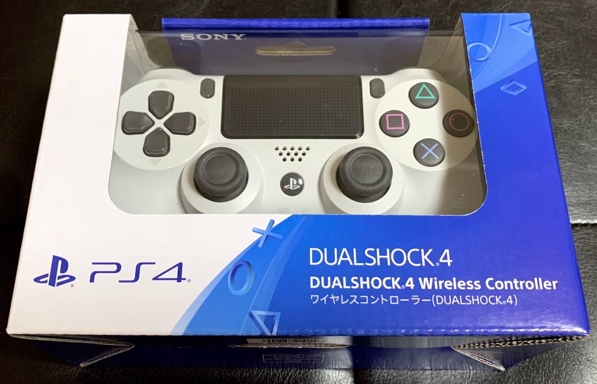 ■新品未開封/送料無料■PS4 DUALSHOCK4 グレイシャー・ホワイト CUH-ZCT2J13 純正品 コントローラー SONY_画像1